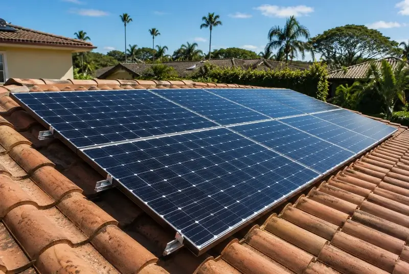 Installation de panneaux solaires à Beauronne